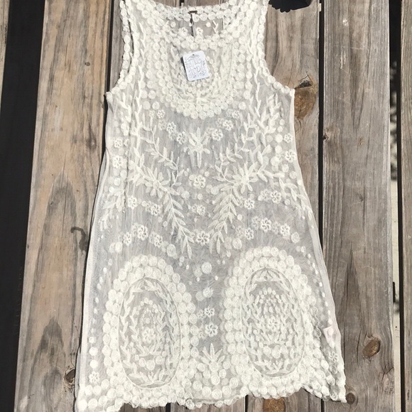Free People Dresses & Skirts - Free People sheer dress NWT